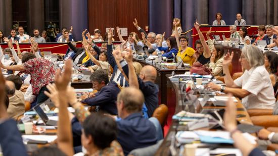 Assemblée plénière du Conseil régional de Bourgogne-Franche-Comté, 29 et 30 juin 2023 - Photo DR