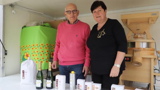 Valérie et Henri Mutin, agriculteurs à Massingy (Côte-d’Or) - Photo DR