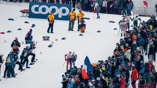 La station des Rousses (Jura) accueillera une manche de coupe du monde de ski nordique du 17 au 19 janvier 2025 - Photo Xavier Ducordeaux