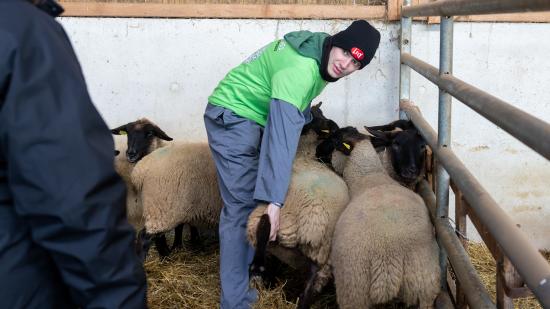 Noah Kaiser, vainqueur des Ovimpiades Franche-Comté 2025. Photo : Xavier Ducordeaux.