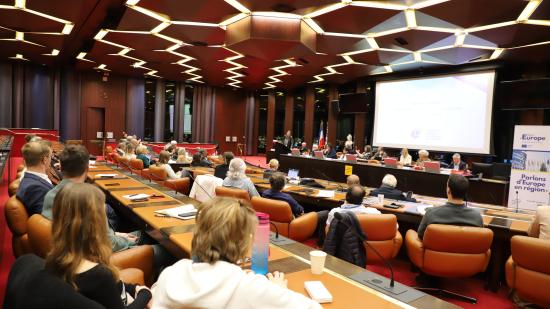 Congrès de la fédération française des Maisons de l’Europe, jeudi 3 et vendredi 4 avril 2025 à Dijon - Photo Océane Lavoustet
