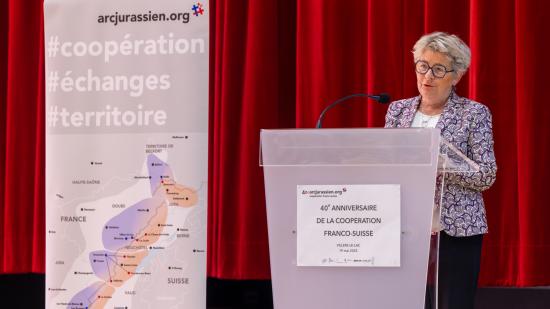 Marie-Guite Dufay. Photo : Xavier Ducordeaux