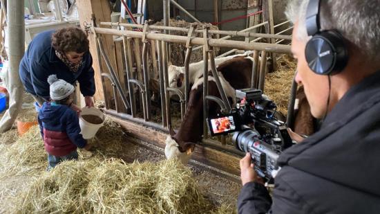 Tournage de la vidéo attractivité - DR