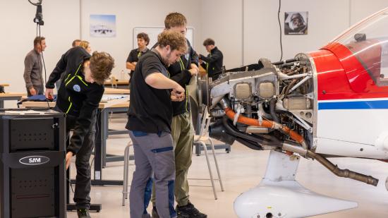 Décollage réussi pour le BTS aéronautique de Luxeuil