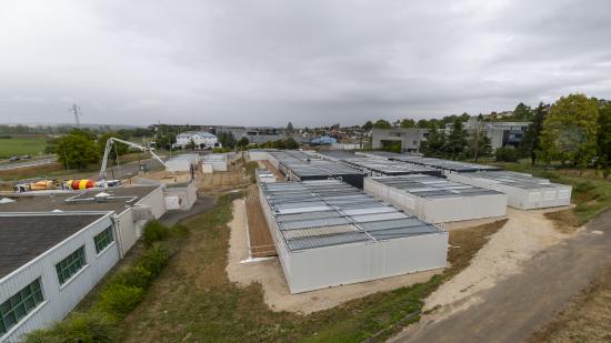 Le lycée temporaire des Haberges accueillera ses premiers élèves le 1erseptembre