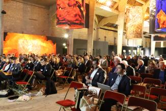 Lancement du nouveau programme Interreg France-Suisse 2021-2027, jeudi 9 juin 2022 à la Saline d’Arc-et-Senans - Photo Région Bourgogne-Franche-Comté