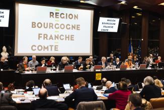 Le Conseil régional a validé son budget 2023. Photo : Vincent Arbelet