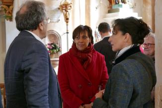 Renouvellement de la convention de partenariat entre la Région et la Fondation du patrimoine, jeudi 30 mars 2023 à Chambœuf (21) - Crédit photo Steeve Cretiaux