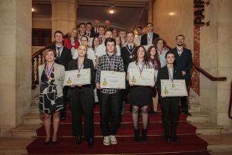   Cérémonie de remise de prix du concours des Meilleurs apprentis de France 2022, 17 février 2023 à Paris - Photo DR  