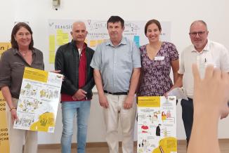 Le maire de Loulans-VerchaPrésentation du projet Village du Futur, mercredi 13 septembre 2023 - Photo DR