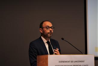 Nicolas Soret, vice-président de la Région Bourgogne-Franche-Comté en charge des finances, du développement économique, de l’économie sociale et solidaire et de l’emploi - Photo DR