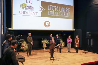 Inauguration du « Cyclope », le cinéma-théâtre de Tonnerre (89) - Photo Océane Lavoustet
