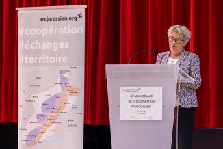 Marie-Guite Dufay. Photo : Xavier Ducordeaux