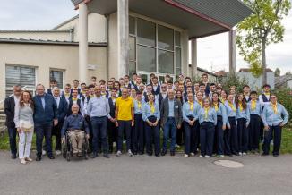 L’équipe Worldskills Bourgogne-Franche-Comté 2025 est composée de 43 garçons et 15 filles. Photo : Xavier DUCORDEAUX