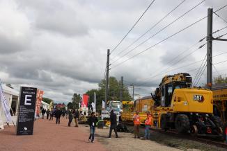 7e édition.du salon biannuel Mecateameetings, à Montceau-les-Mines (71), destiné aux professionnels du secteur ferroviaire - Photo Océane Lavoustet 