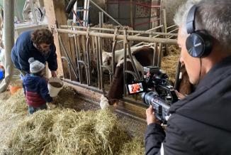 Tournage de la vidéo attractivité - DR