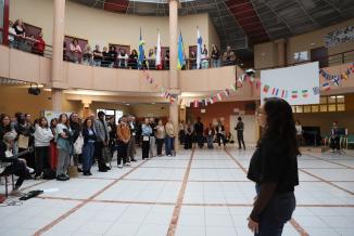 Journée de restitution des initiatives lycéennes lancées via dispositif régional OSE (Oser Semer ses Envies), jeudi 4 juin 2026 au lycée Charles de Gaulle, à Dijon - Photo Océane Lavoustet