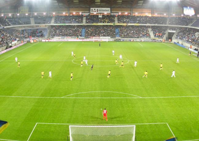 Stade Bonal à Montbéliard (25) / Crédit Renaud Ruhlmann  