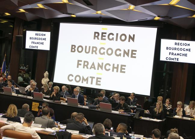 Assemblée plénière du Conseil régional de Bourgogne-Franche-Comté, vendredi 12 octobre 2018