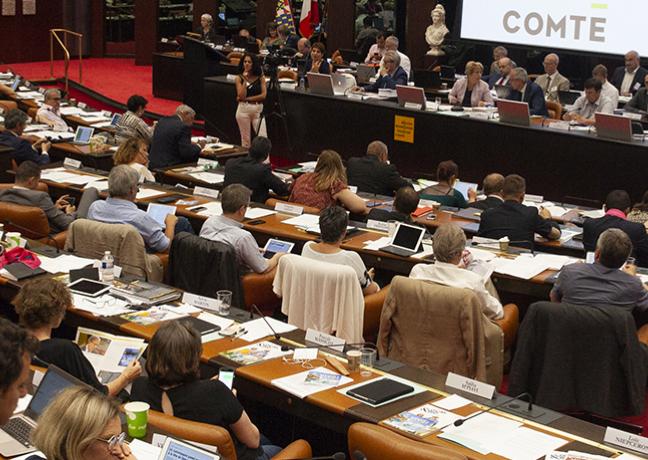 Assemblée plénière de la Région Bourgogne Franche-Comté