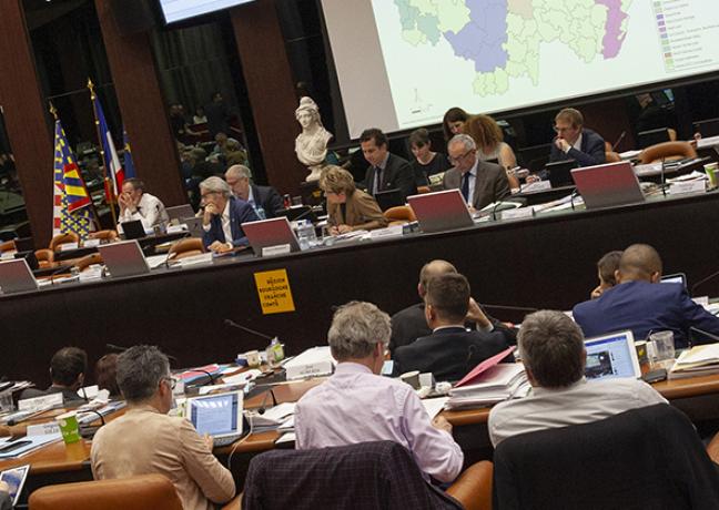 Assemblée plénière du Conseil régional de Bourgogne-Franche-Comté, vendredi 29 mars 2019 à Dijon - Crédit photo Région Bourgogne-Franche-Comté / David Cesbron