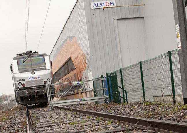 Sur la voie d’essais 51, les trains peuvent rouler jusqu’à 60 km/h. 