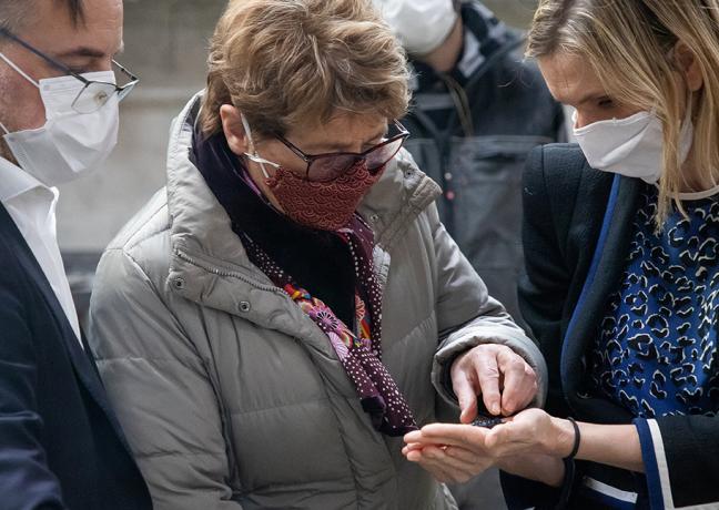 Visite de l’entreprise Régéplastic à Arnay-le-Duc (Côte-d’Or) dans le cadre du programme France Relance - Photo DR
