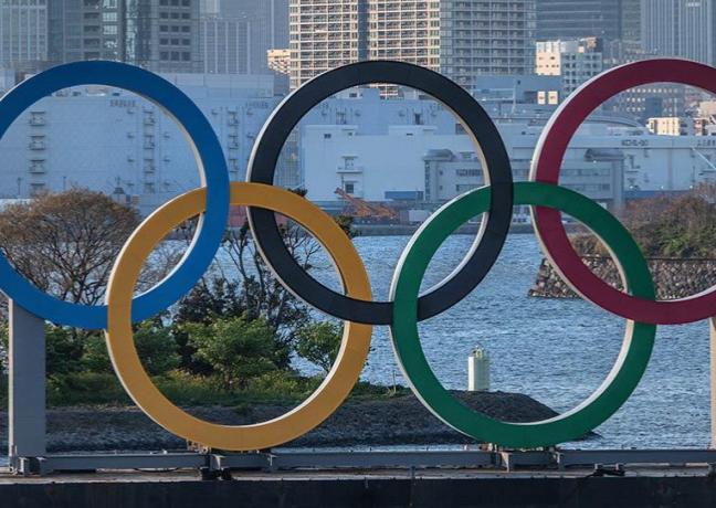 Anneaux olympiques, Jeux de Tokyo 2020 - Photo DR