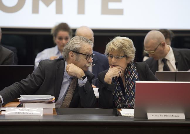 Michel Neugnot et Marie-Guite Dufay - Photo Région Bourgogne-Franche-Comté David cesbron