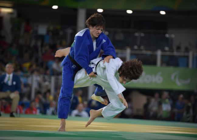 Sandrine Martinet, engagée aux Jeux Paralympiques de Tokyo 2020 (judo, moins de 48  kilos) - Photo DR