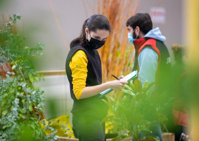 Juliette Poncey aux Worldskills 2022 à Lyon – Crédit Région Bourgogne-Franche-Comté