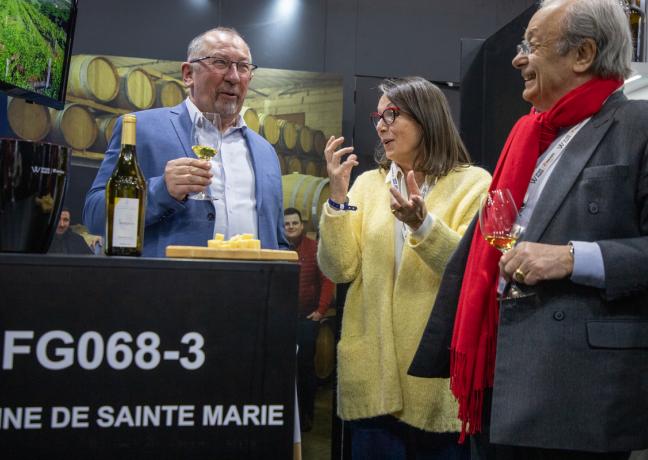 Salon Wine Paris, du 14 au 16 février 2022 à Paris - Photo Région Bourgogne-Franche-Comté Xavier Ducordeaux