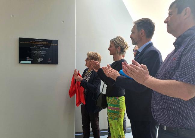 Inauguration des nouveaux ateliers du lycée Colomb de Lure (70), jeudi 12 mai 2022 - Photo Région Bourgogne-Franche-Comté Christophe Bidal