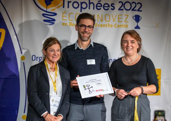 FIMM (89, Yonne), lauréat des trophées éco-innovez en Bourgogne-Franche-Comté 2022 - Photo Région Xavier Ducordeaux