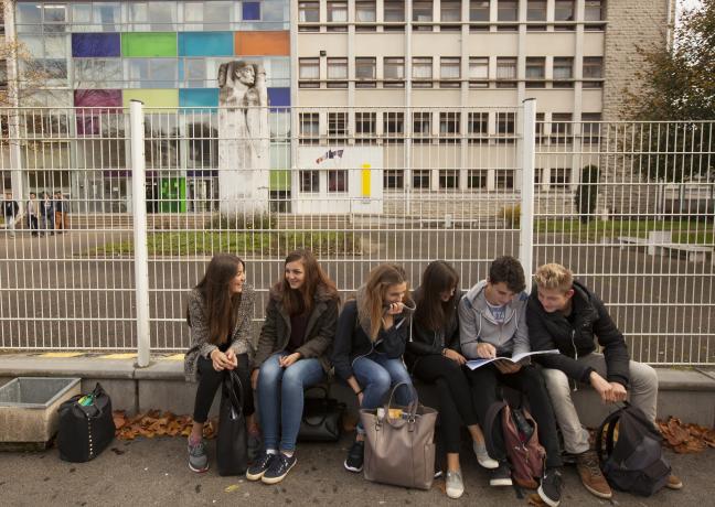Lycée Jean Michel à Lons-le-Saunier (39) - Photo Région Bourgogne-Franche-Comté David Cesbron