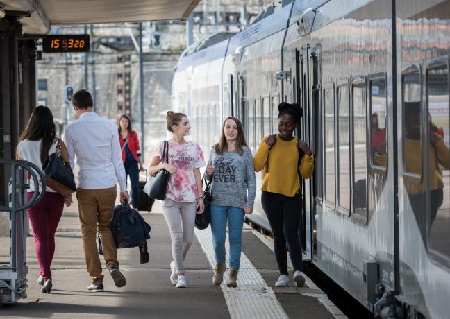 TER Régiolis en gare de Dijon - DR