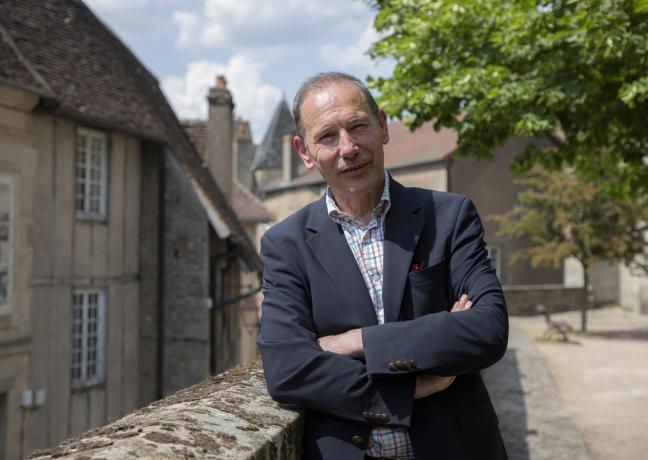 Jérôme Lequime, fondateur de la Biennale internationale d’art sacré contemporain d’Autun - Photo DR