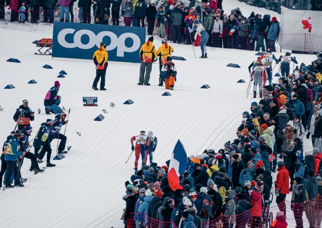 La station des Rousses (Jura) accueillera une manche de coupe du monde de ski nordique du 17 au 19 janvier 2025 - Photo Xavier Ducordeaux