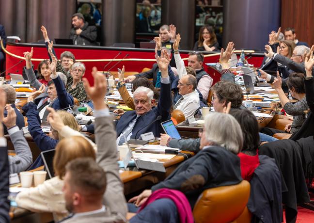 Budget 2025 adopté ! Photo : Xavier Ducordeaux