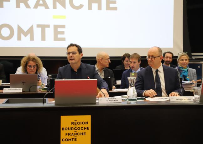 Assemblée plénière du Conseil régional de Bourgogne-Franche-Comté - DR