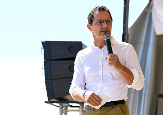 Jérôme Durain, président de la Région Bourgogne-Franche-Comté - Crédit Laurent Cheviet