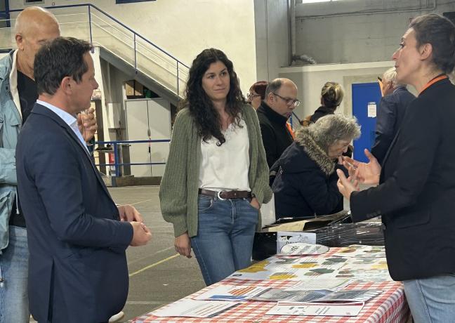 Inauguration des locaux de la Banque alimentaire de Franche-Comté, vendredi 9 octobre 2026 à Chalezeule (25) - Crédit Audrey Perrin / Région Bourgogne-Franche-Comté