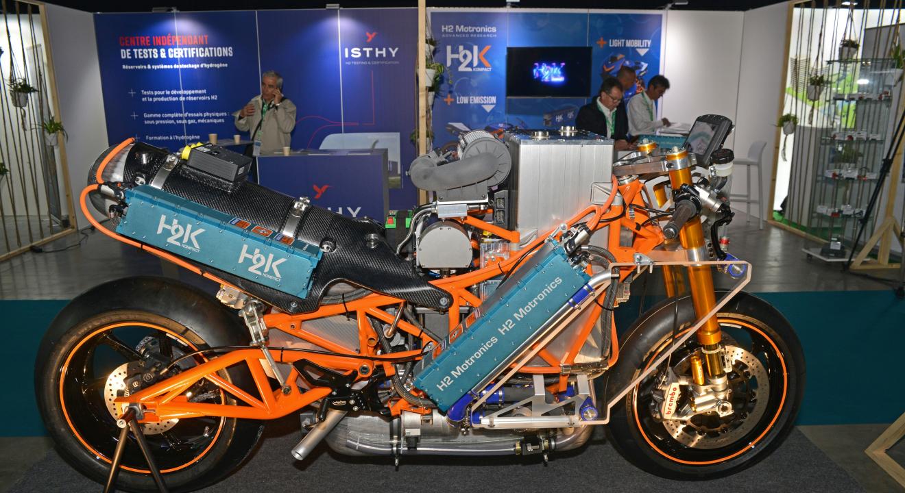 Moto hydrogène h2k