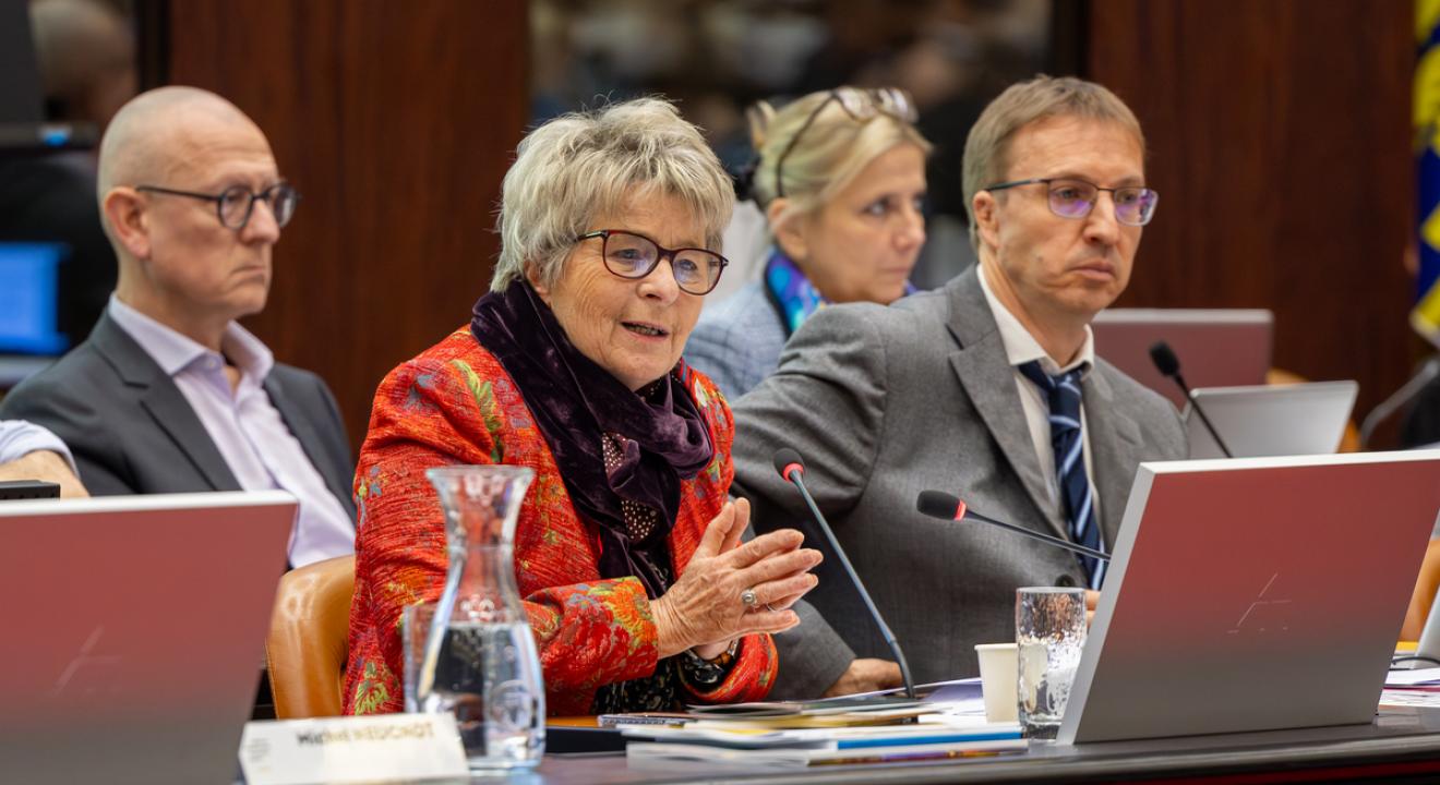 Assemblée plénière de la Région Bourgogne-Franche-Comté, vendredi 15 décembre 2023 à Dijon - Photo Xavier Ducordeaux