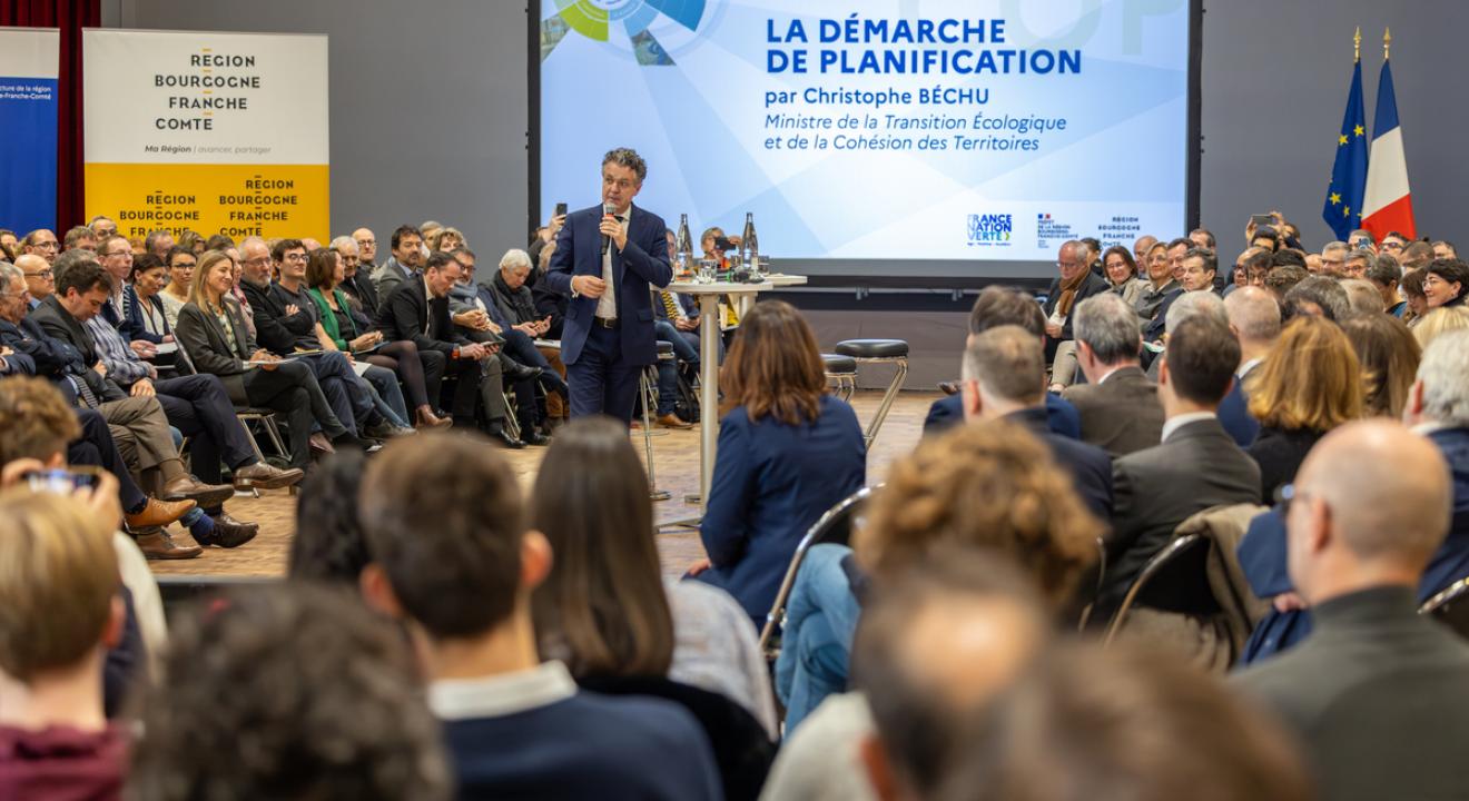 Lancement de la COP régionale à Dijon, le 23 décembre 2023 - Photo Xavier Ducordeaux