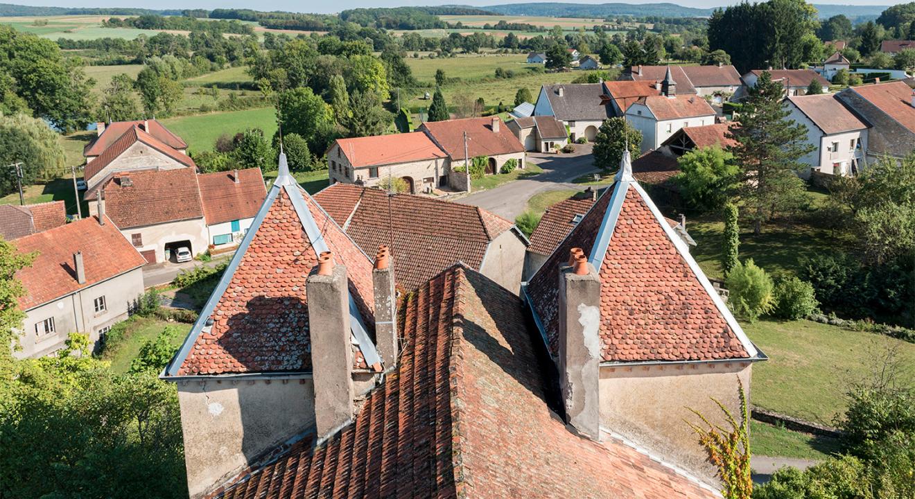 Village de Chemilly (70) - photo Sonia Dourlot / Région Bourgogne-Franche-Comté, Inventaire du patrimoine, 2016 