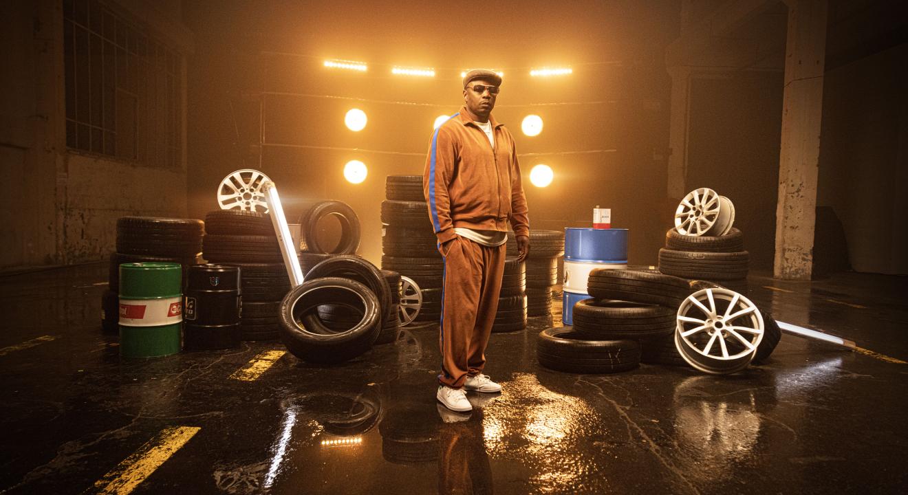 MC Solaar, pionnier du rap francophone dans les années 90 - Crédit ©Thomas Braut