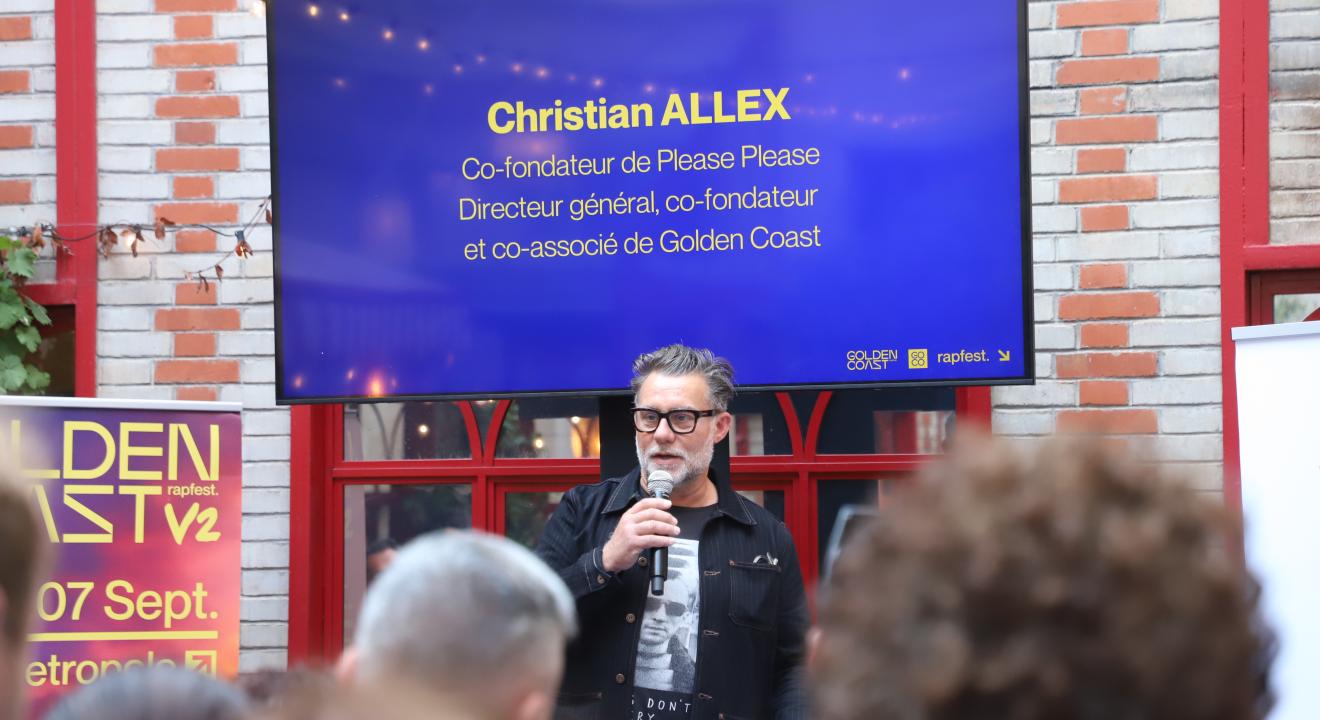 Christian ALLEX, directeur général, co-fondateur et co-associé de Golden Coast. Crédit : Océane LAVOUSTET/Région Bourgogne-Franche-Comté