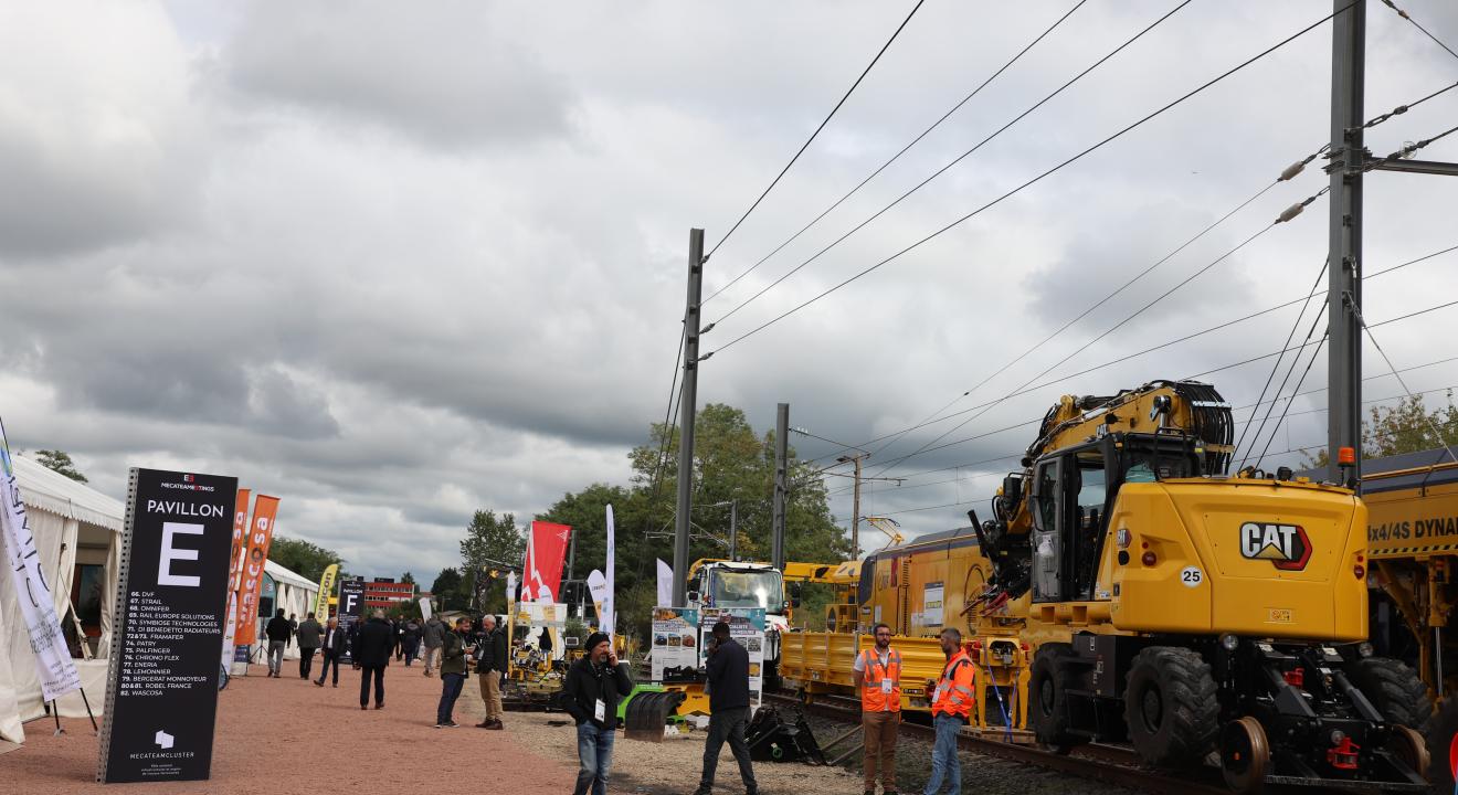 7e édition.du salon biannuel Mecateameetings, à Montceau-les-Mines (71), destiné aux professionnels du secteur ferroviaire - Photo Océane Lavoustet 