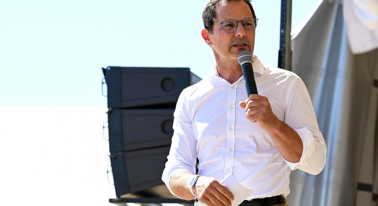 Jérôme Durain, président de la Région Bourgogne-Franche-Comté - Crédit Laurent Cheviet